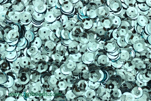 6MM Cupped Vintage Round Sequin 1MM Center Hole