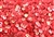 Sequin, Round, 5MM, Cupped, Vintage, 1MM Center Hole, Chalk Red Iris