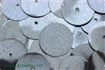 Sequin, Round, 21MM, Vintage, 1.8MM Center Hole, Gunmetal