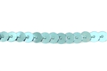 Sequin Trim, 5MM, Vintage, Flat Round, Aqua Blue