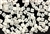 Vintage Sew On Beads / Square 4MM White