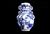 Porcelain Beads,Vintage Pendant / 52MM Vase