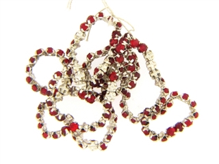 Vintage Rose Montee 3MM / Ruby