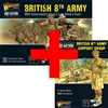 Bolt Action - British 8th Army + Support Pack Deal