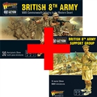 Bolt Action - British 8th Army + Support Pack Deal