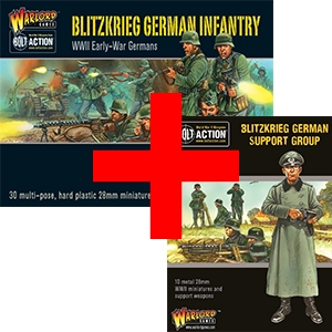 Bolt Action - German Blitzkrieg + Support Pack Deal