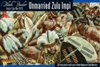 Warlord Games - Colonial -  Unmarried Zulus plastic boxed set