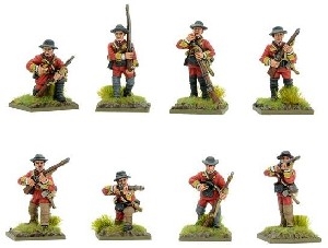 Warlord Games  - French Indian War : British Regulars on Campaign