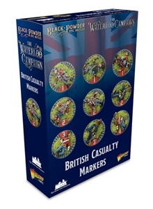 Warlord Games - Epic Battles: Waterloo - British Casualty Markers