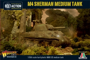 Bolt Action - Plastic M4 Sherman medium tank