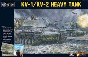 Bolt Action - Soviet KV1/2 tank plastic boxed set