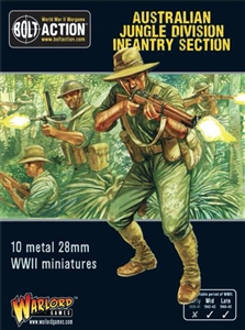 Bolt Action - Australian Jungle Division Infantry Section Pacific Box
