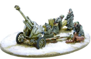 Bolt Action - German Heer 10.5cm leFH 18 medium artillery Winter