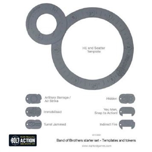 Warlord Games - 2nd Edition Bolt Action Templates