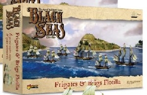 Warlord Games - Black Seas - Frigates & Brigs Flotilla (1770-1830)