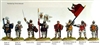 Perry Metals - French High Command at Agincourt on Foot