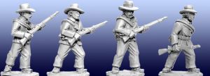Artizan Wild West - AWW101 - Plains Infantry I