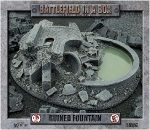 Battlefield In A Box - BB553 Gothic Ruined Fountain