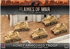 Flames of War - Desert Rats Honey Armoured Troop