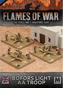 Flames of War - British Desert Rats Bofors Light AA Troop