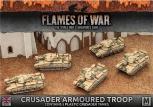 Flames of War - Desert Rats Crusader Armoured Troop