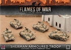 Flames of War - British Sherman Armoured Troop