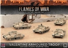 Flames of War - Desert Rats Valentine Armoured Troop