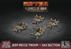 Flames of War - BBX73 Jeep Recce Troop/SAS Section (4x Plastic)