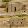 Renedra -  3 Mud Brick Houses and Accessories Add On Deal