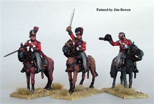 Perry Metals - British Colonels Mounted