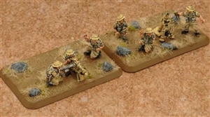 Flames of War - British Desert Rats MMG Platoon & Mortar Section