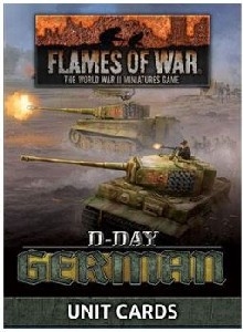 Flames of War - FW263U D-Day German Unit Cards