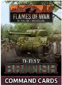 Flames of War - FW264C D-Day British Command Cards