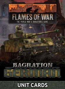 Flames of War - FW267U Bagration German Unit Cards