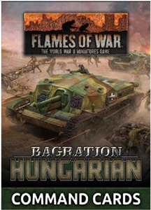 Flames of War - FW269HC Bagration Hungarian Command Cards