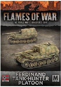 Flames of War - Ferdinand Tank Hunter Platoon