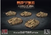 Flames of War - GBX143 Fallschirmjager StuG (Late) Assault Gun Platoon plastic