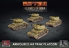 Flames of War - GBX166 Armoured AA Tank Platoon (Plastic)