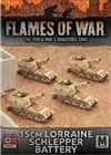 Flames of War - Afrika Korps 15cm (Sf) Lorraine Schlepper Artillery Battery