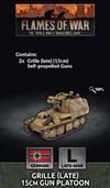 Flames of War - GE152 Grille (late) 15cm Gun Platoon