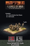 Flames of War - GE570 15cm Infantry Gun Platoon