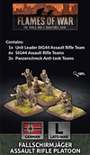 Flames of War - GE782 Fallschirmjager Assault Rifle Platoon (Plastic)