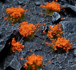 Gamer's Grass - Orange Flowers Tufts