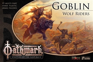 Oathmark - Plastic Goblin Wolf Riders