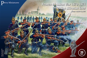 Perry Miniatures - Franco Prussian War Prussian Infantry Skirmishing 1870-1871 (Plastic)