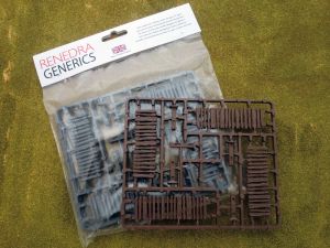 Renedra Terrain - Palisade Fencing (Plastic)