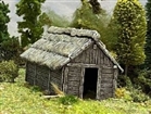 Renedra Terrain - Dark Ages/Medieval Timber Outbuilding (Plastic)