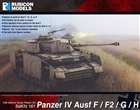 Rubicon Models - Panzer IV Ausf F / F2 / G / H Medium Tank