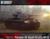 Rubicon Models - Panzer III Ausf H / J / L / M / N Medium Tank