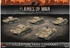 Flames of War - SBX41 Valentine Tank Company